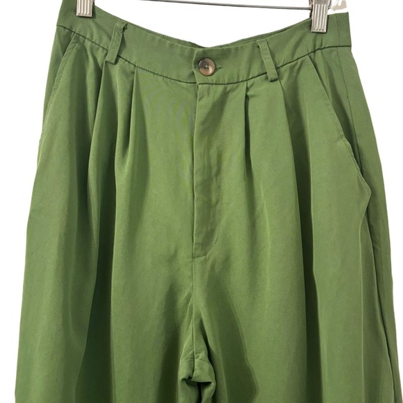 REFORMATION Mason Pant .19 in Green Size 6P - Picture 6 of 10